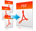 Rearrange PDF pages by dragging thumbnails into the new order in Batch PDF Merger